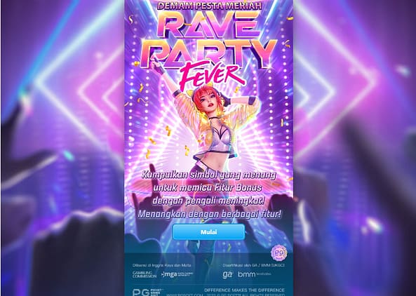Fitur Spesial Game Slot Online Rave Party Fever